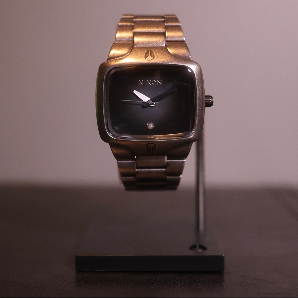 Nixon Player Silver/Black Watch